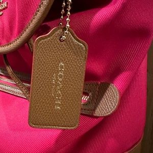 Coach Sawyer Canvas backpack